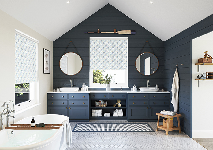 Foxley, Marine - Twist&Fit Roller Blind - Image 8
